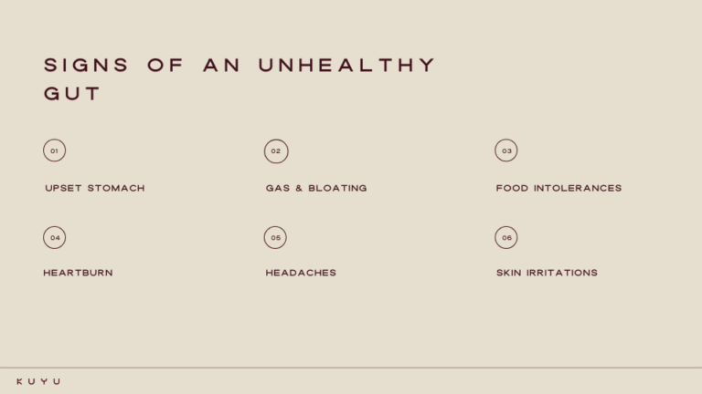 signs you have an unhealthy gut
