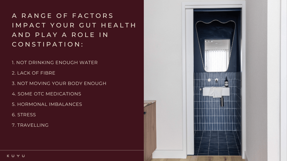 What causes constipation?